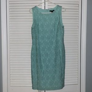 Ralph Lauren Pale Mint Lace Dress